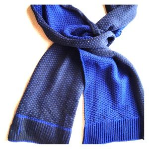 Navy and royal blue Calvin Klein scarf